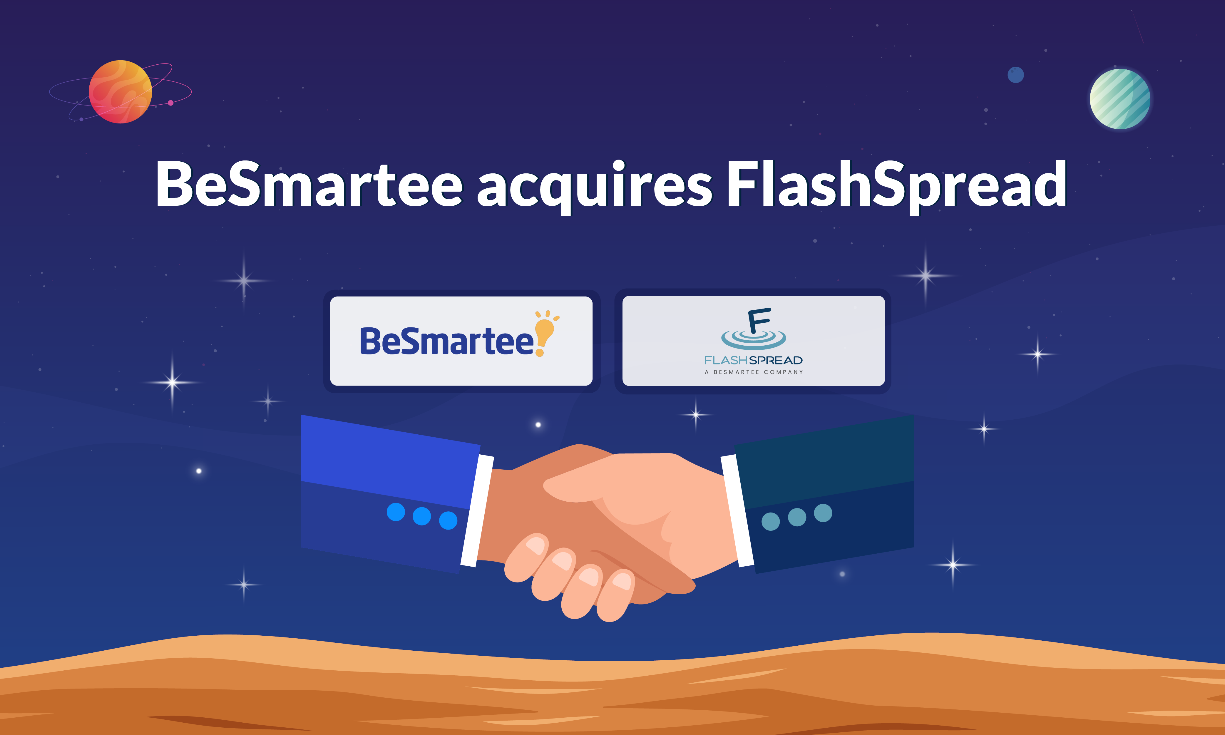 BeSmartee Enters the Commercial Market through An Acquisition of Financial Spreading Software Company FlashSpread