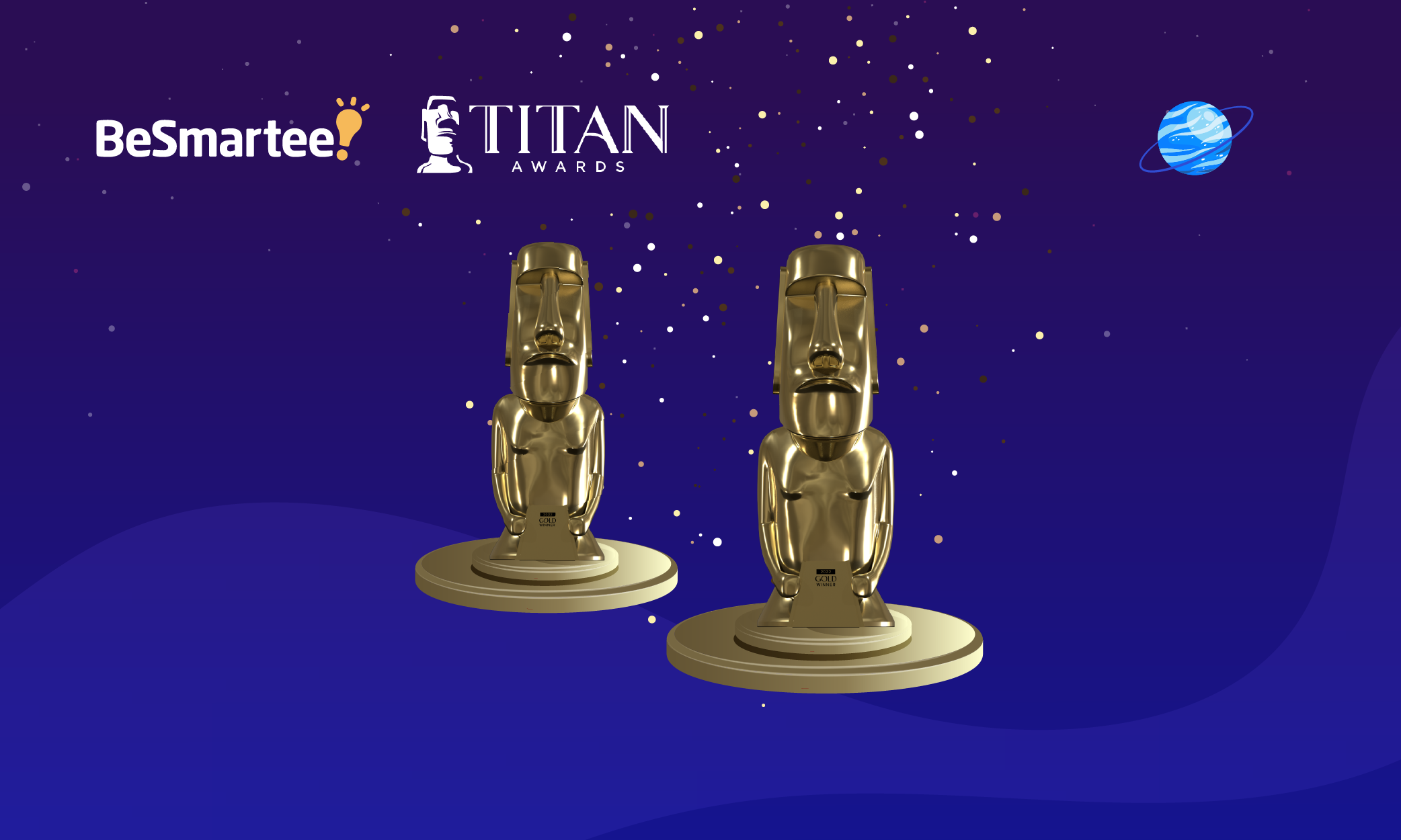 BeSmartee Wins Two Gold Awards at The 2022 TITAN Business Awards.